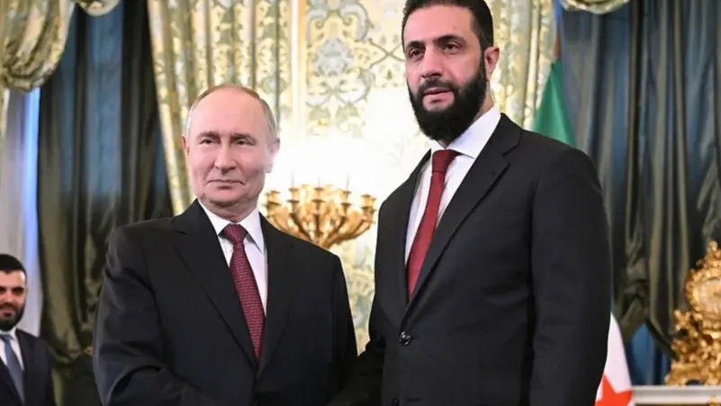 ماذا دار في لقاء بوتين والشرع؟
