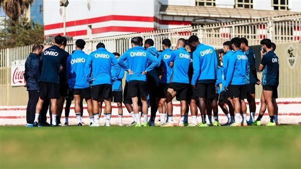 الزمالك يختتم تدريباته لمواجهة المصري