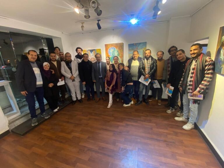 الاحتفال بالدكتور أحمد بلبولة في جاليري ART corner