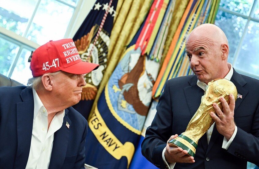 ترامب وإنفانتينو