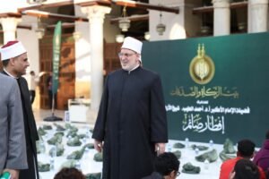 الإفطار الجامعي برعاية بيت الزكاة والصدقات