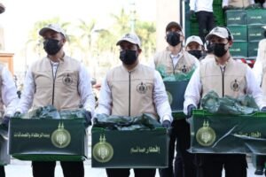 التجهيز لإفطار الجامع الأزهر