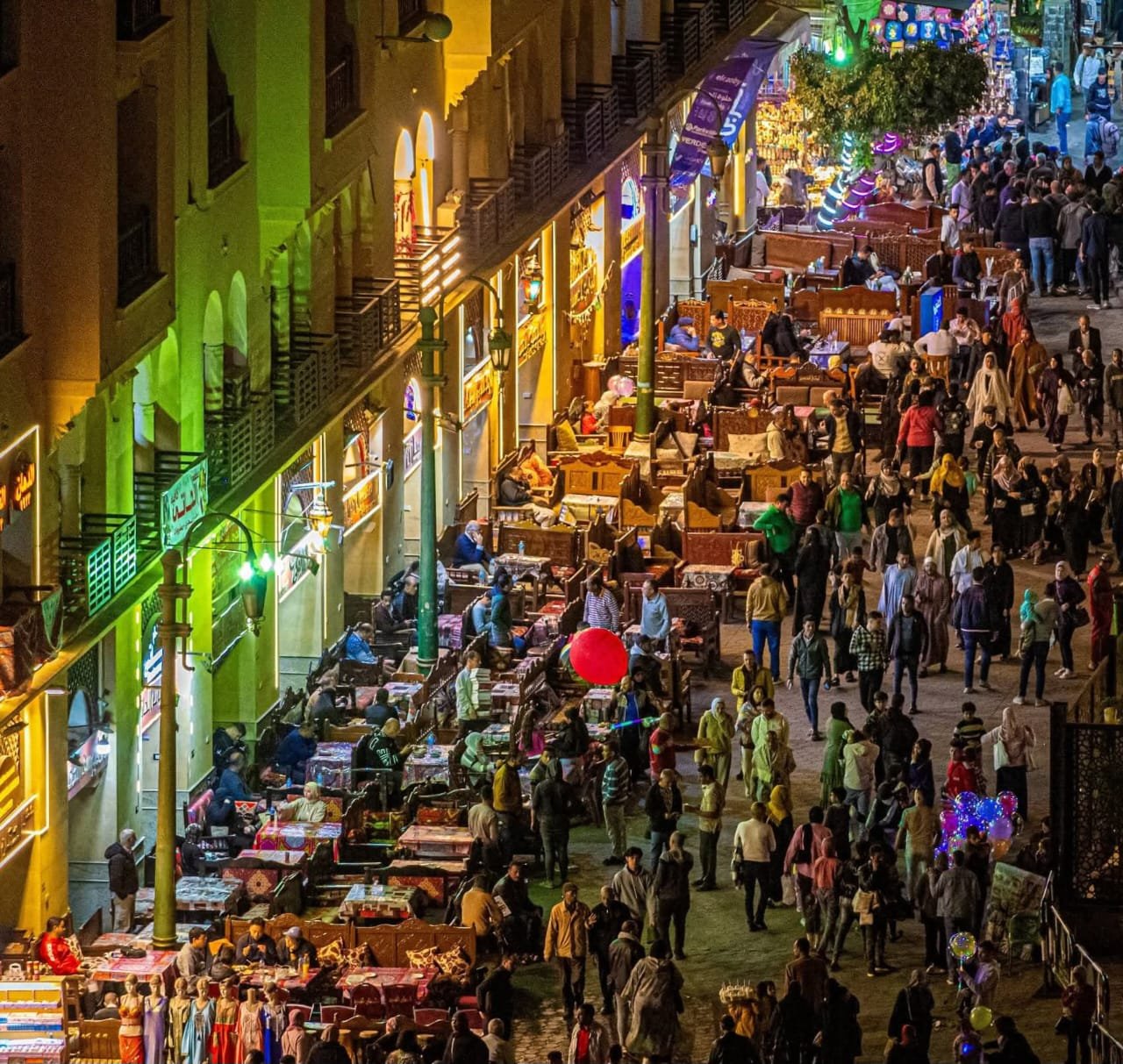 أجواء رمضان بالحسين