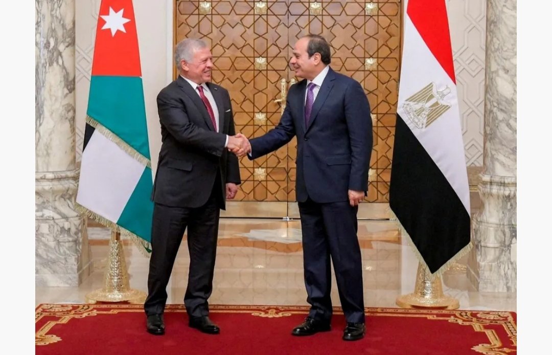 الرئيس السيسي والملك عبد الله