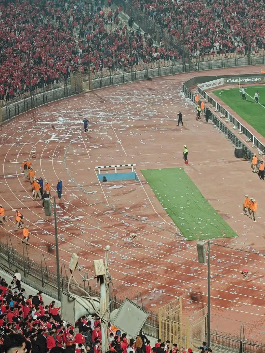 احداث مباراه الاهلي والجيش الملكي