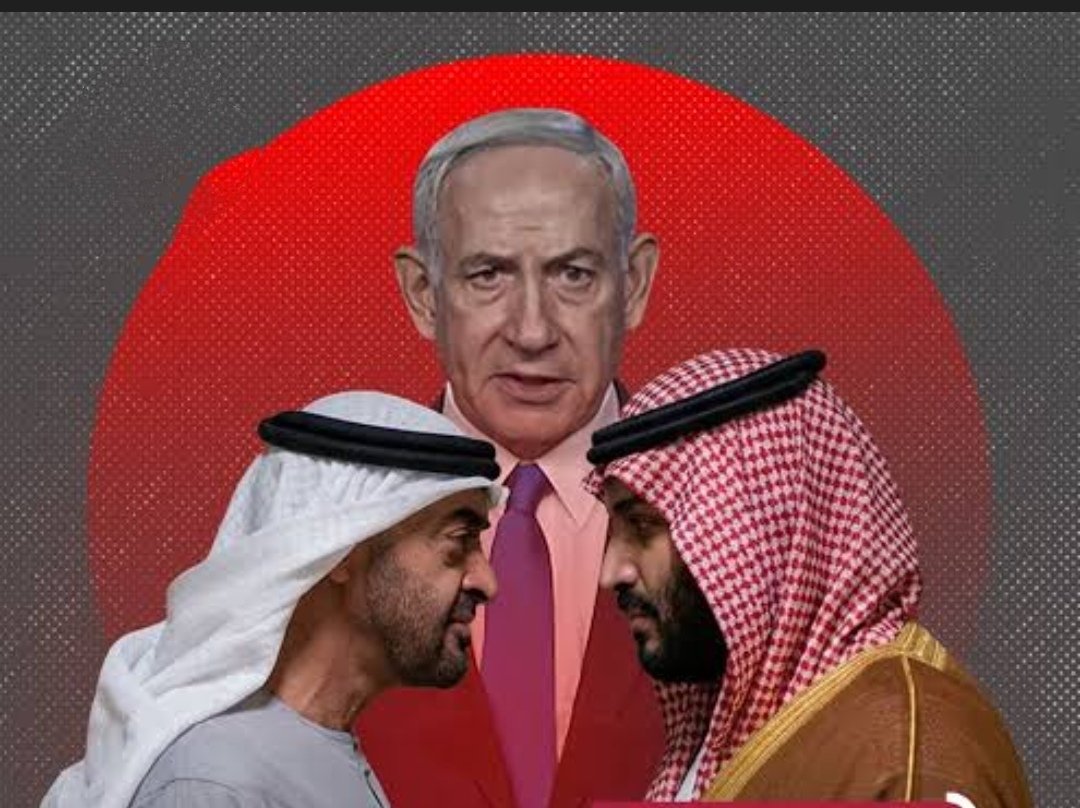 محمد بن سلمان - نتنياهو - بن زايد