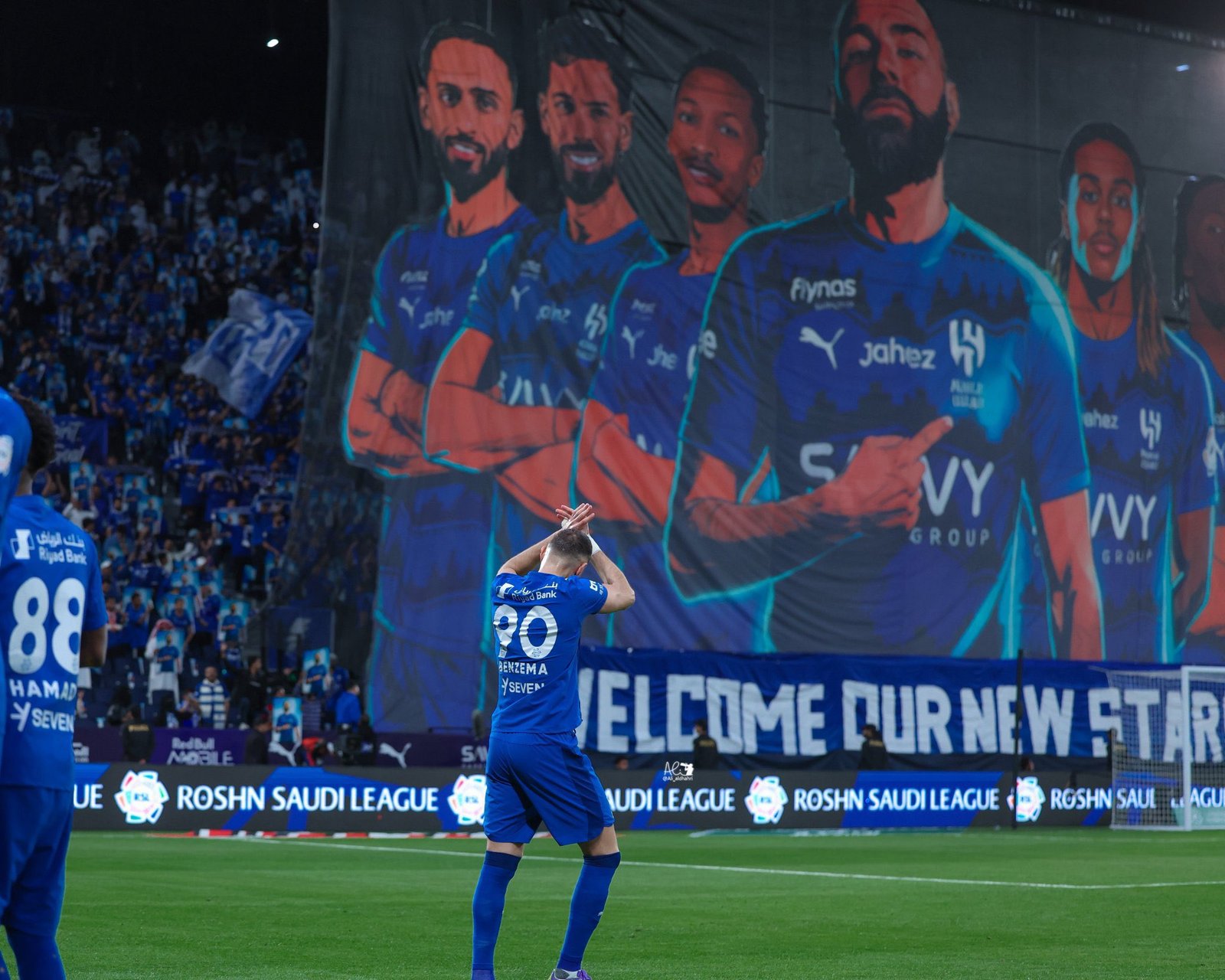 جانب من المباراة