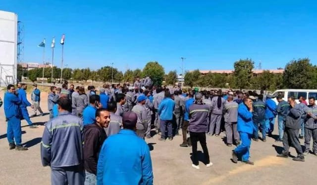 احتجاج العمال