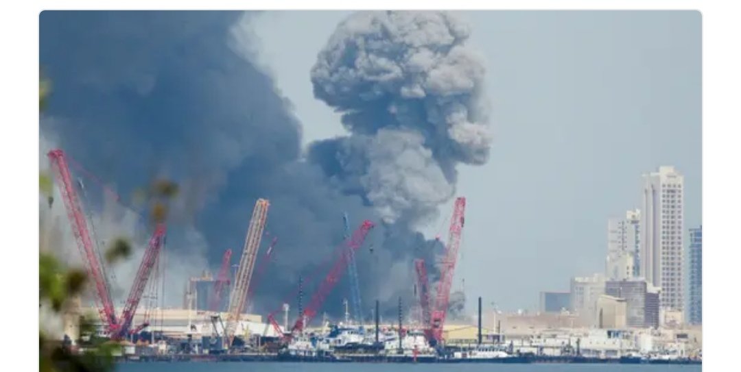 القصف الإيراني لدول الخليج