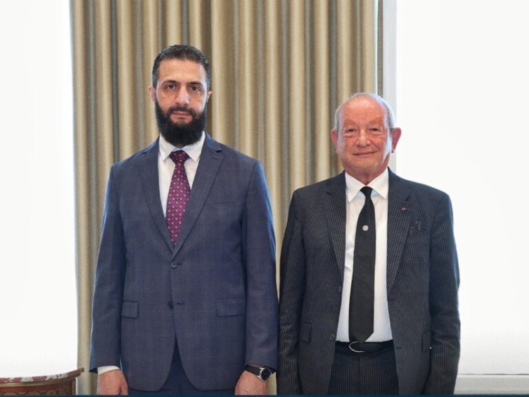 لقاء الشرع وساويرس