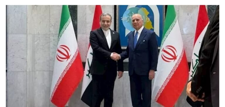 وزير الخارجية الإيراني ونظيره العراقي