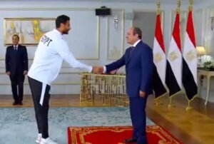 محمد الشناوي حارس مرمى المنتخب