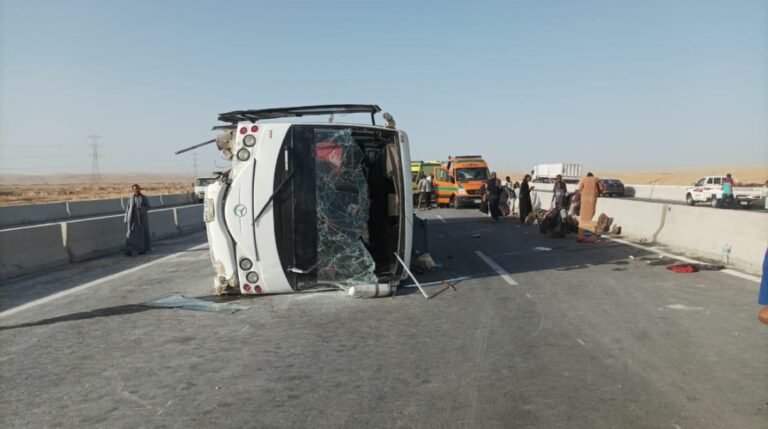 إحدى حوادث الطرق المروعة